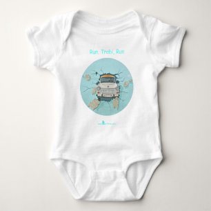 Run, Trabi, Run Baby Bodysuit