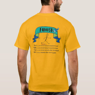 Run, walk, tee shirt for runners