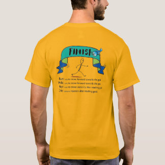 Run, walk, tee shirt for runners