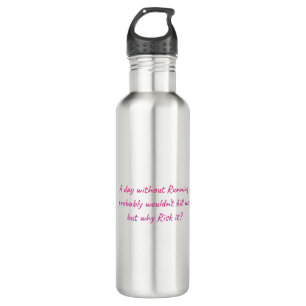 Run with a sense of humor 710 ml water bottle