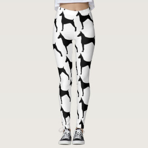 Run with your doberman leggings