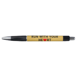 Run with your heart inspirational