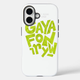 Run Your Own Race – Minimal Motivational iPhone 16 Case