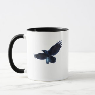 Runa Fehu and the Odin Crow Mug