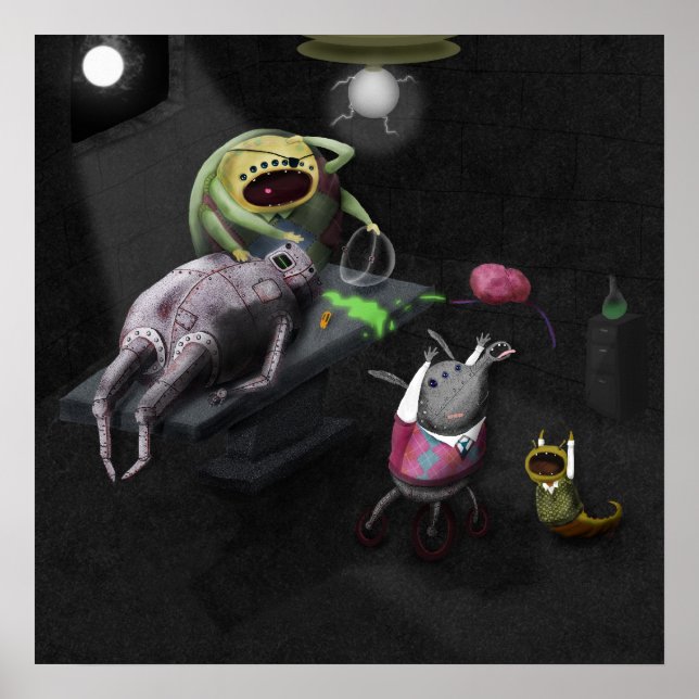 Runaway Brain Poster (Front)