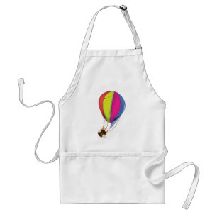 Runaway Cartoon Balloon Standard Apron