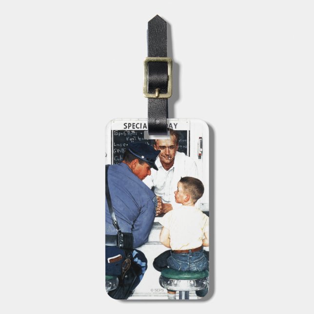 Runaway Luggage Tag (Front Vertical)