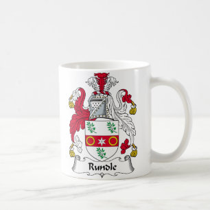 Rundle Family Crest Coffee Mug