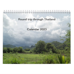 Rundreise durch Thailand - 2021 Kalender Calendar