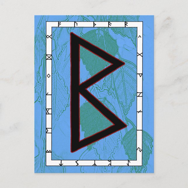 Rune Berkano – Mother Earth Postcard (Front)