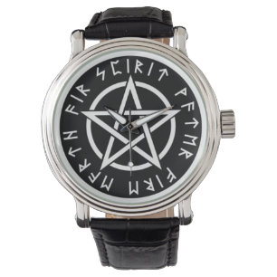 Rune pentagram watch