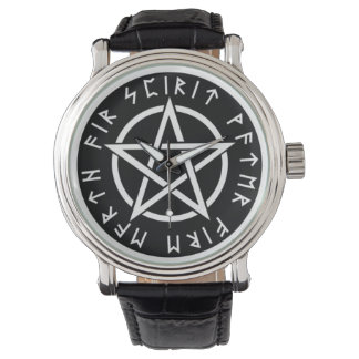 Rune pentagram watch