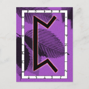 Rune Perthro - Karma Postcard