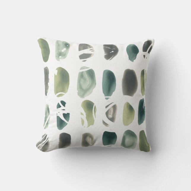 Rune Stone - Green Cushion (Front)
