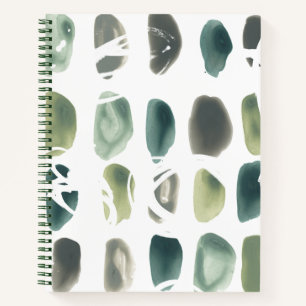 Rune Stone - Green Notebook