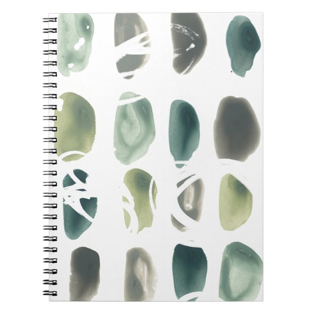 Rune Stone - Green Notebook (Front)