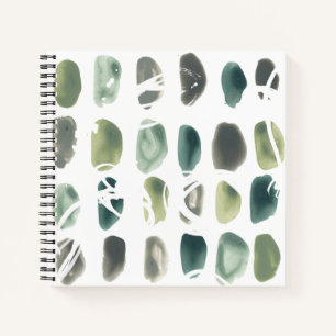 Rune Stone - Green Notebook