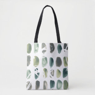Rune Stone - Green Tote Bag