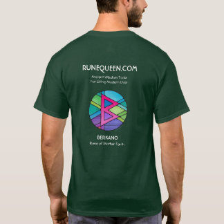 RuneQueen Berkano - Mother Earth - short sleeve T-Shirt