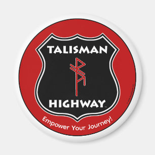 RuneQueen's Talisman Highway Magnet