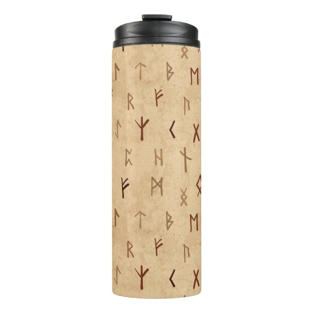 Runes Thermal Tumbler (Front)