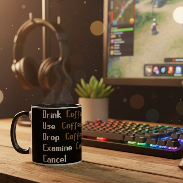 Runescape Coffee Mug – Gamer Gift, Tea & Coffee (Creator Uploaded)