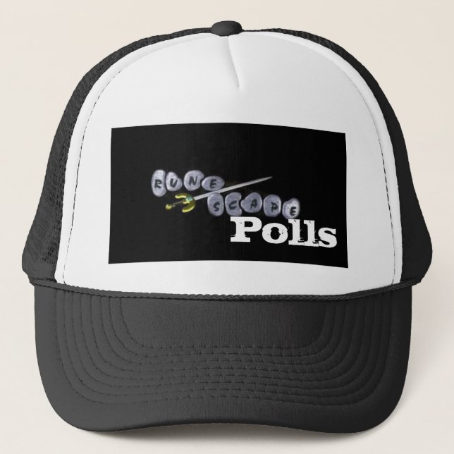 Runescape Polls simple hat (Front)