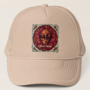Runic Alien Trucker Hat