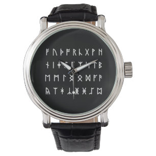 Runic Alphabet [Futhorc] Watch