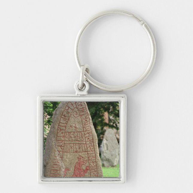 Runic stone key ring (Front)