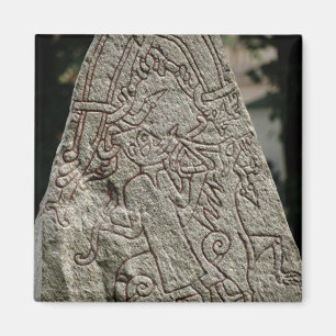 Runic stone magnet