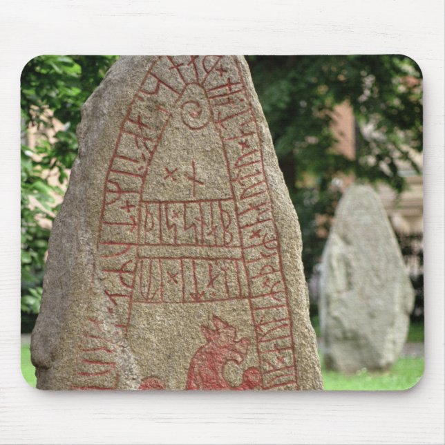 Runic stone mouse pad (Front)