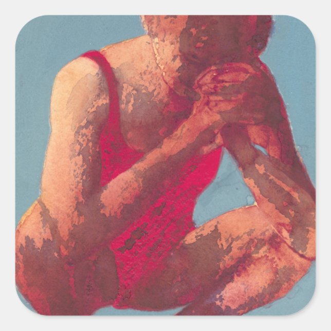 Runner 2011 square sticker (Front)