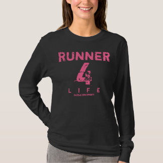 Runner 4 Life - Pink T-Shirt