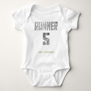 Runner 5 from Abel Township Baby Bodysuit