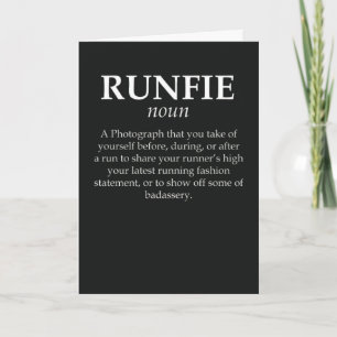 Runner Athlete Sports Card