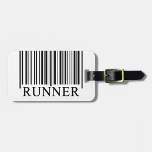 Runner Barcode Luggage Tag