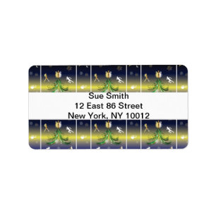 Runner Christmas Tree - Girls Running Label