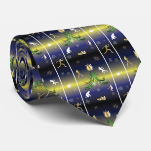 Runner Christmas Tree - Girls Running Tie