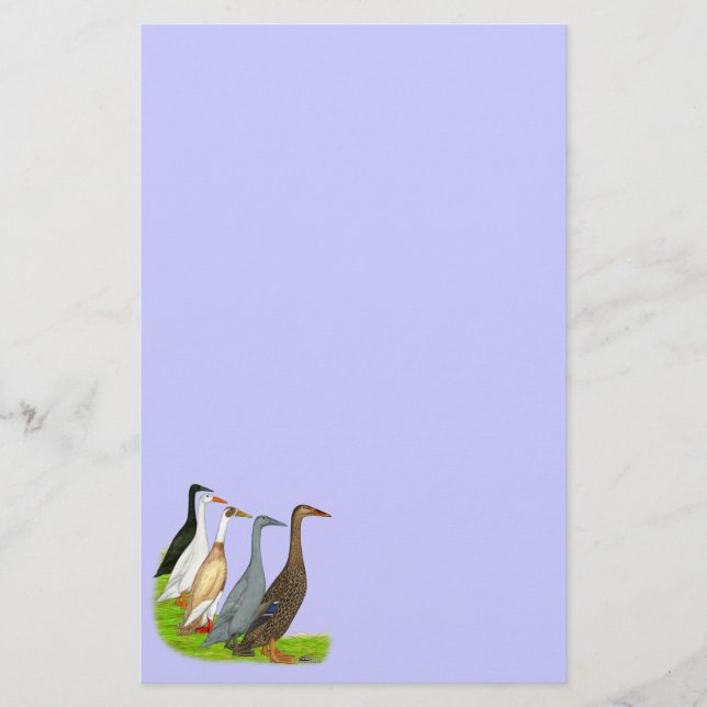 Runner Duck Assortment Stationery (Front)