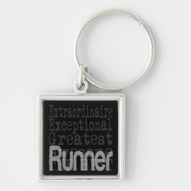 Runner Extraordinaire Key Ring (Front)