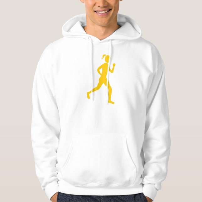 Runner (Female) - Amber Hoodie (Front)