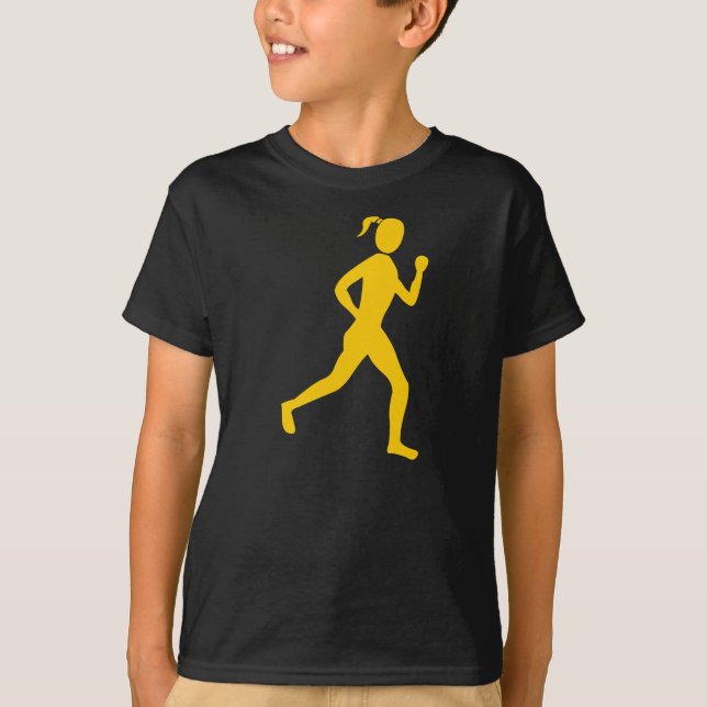Runner (Female) - Amber T-Shirt (Front)