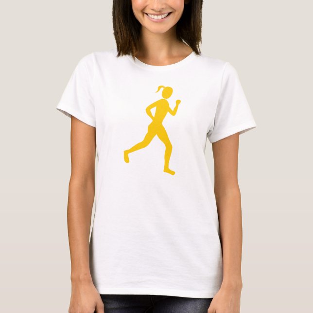 Runner (Female) - Amber T-Shirt (Front)
