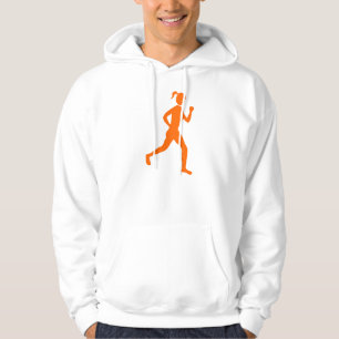 Runner (Female) - Orange Hoodie