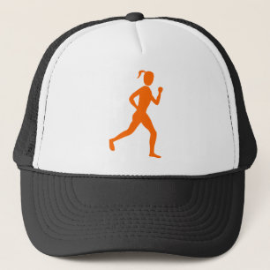 Runner (Female) - Orange Trucker Hat