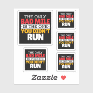 Runner - Funny Bad Mile Running Quote