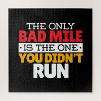 Runner - Funny Bad Mile Running Quote