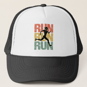 Runner Girl Trucker Hat