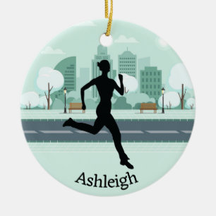 Runner Jogger Ornament